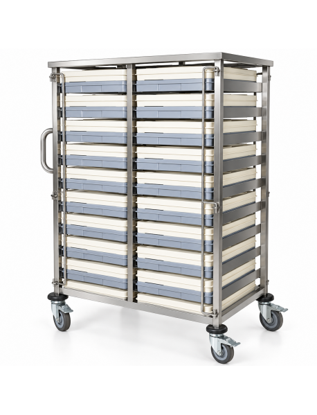 Thermo Tepsi Taşıma Arabası (20 Tepsi)